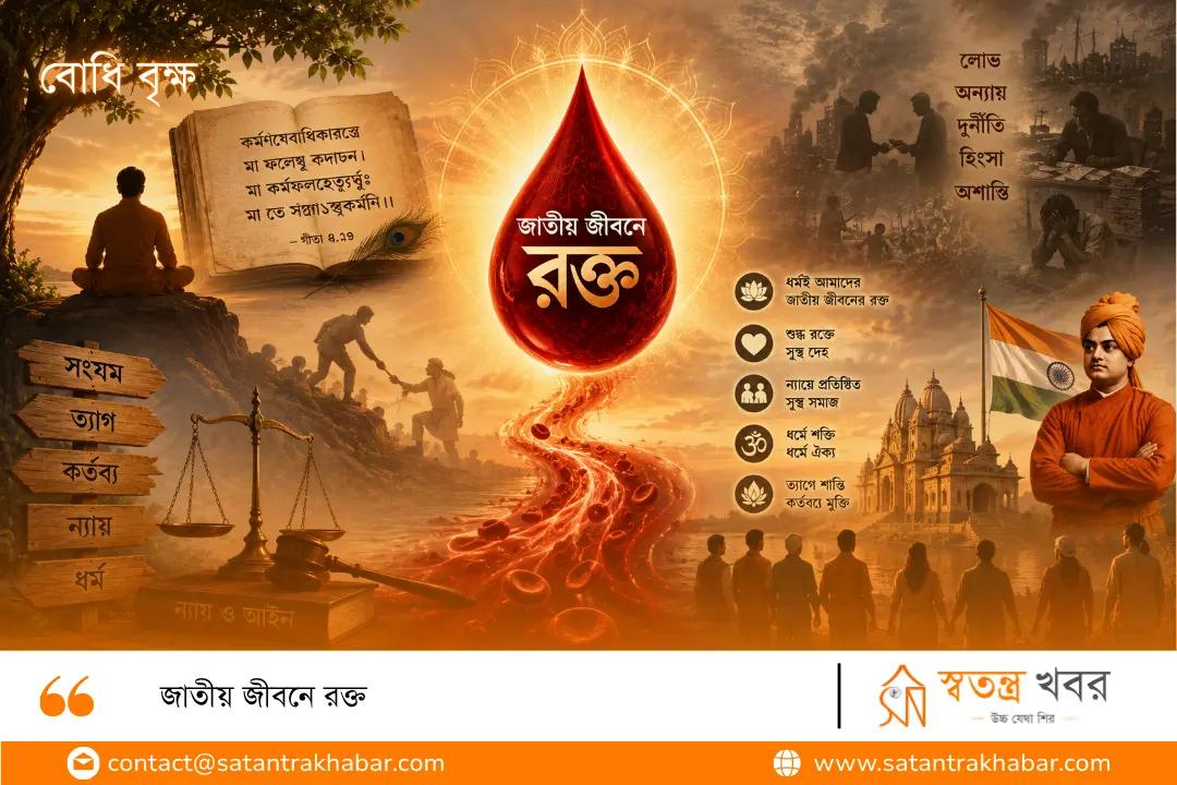 জাতীয় জীবনে রক্ত