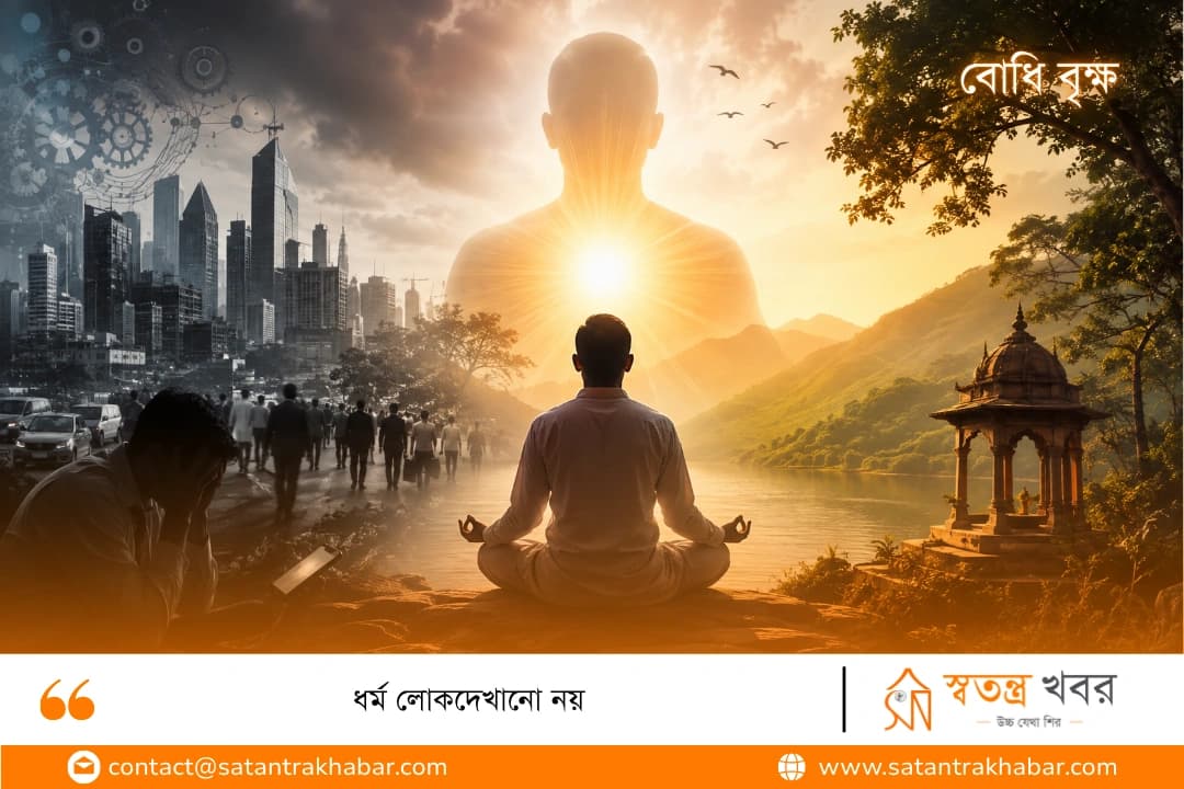 ধর্ম লোকদেখানো নয়