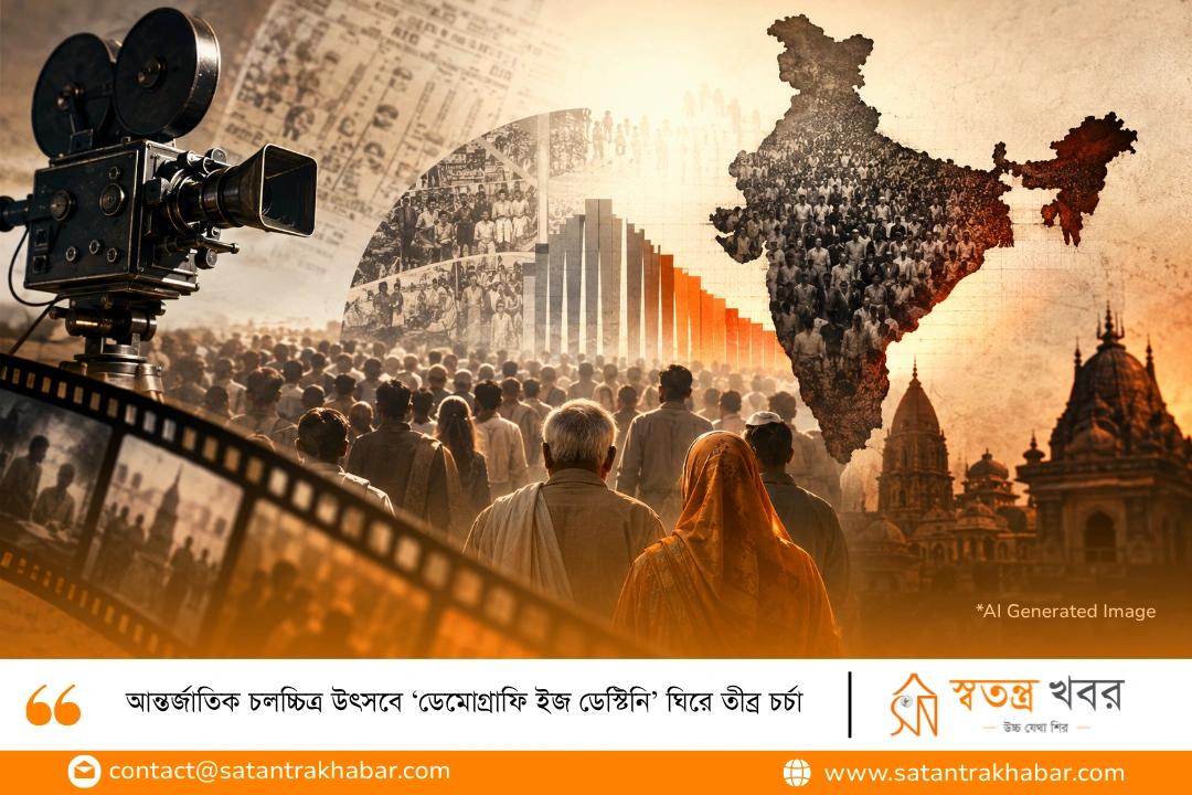 আন্তর্জাতিক চলচ্চিত্র উৎসবে ‘ডেমোগ্রাফি ইজ ডেস্টিনি’ ঘিরে তীব্র চর্চা