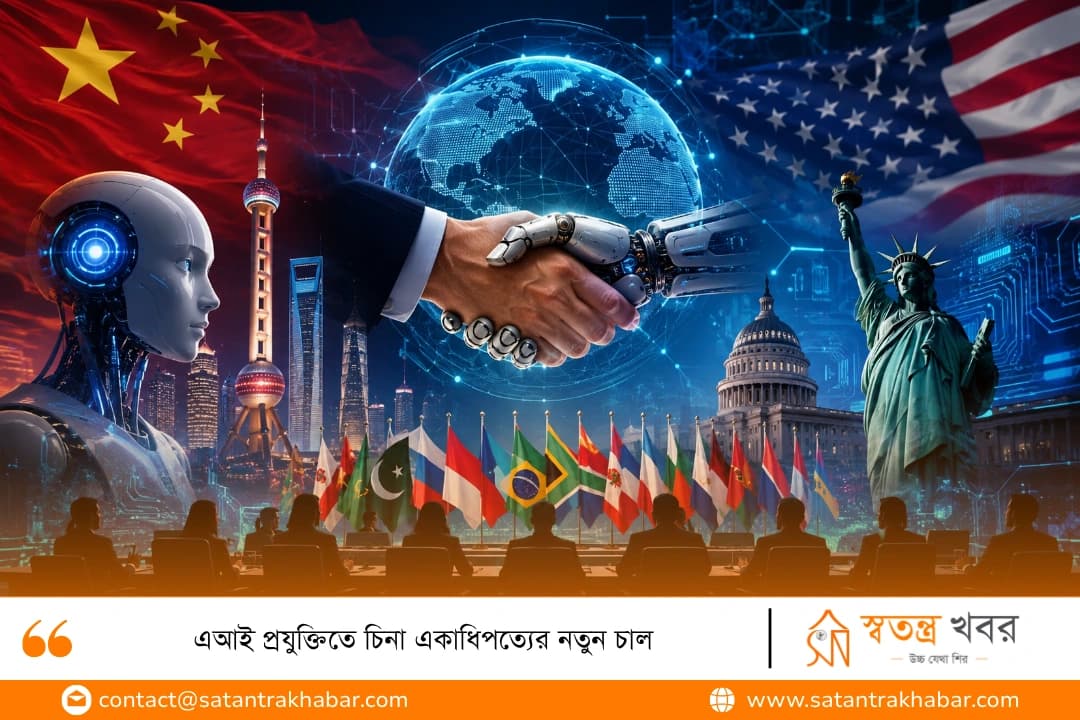 এআই প্রযুক্তিতে চিনা একাধিপত্যের নতুন চাল