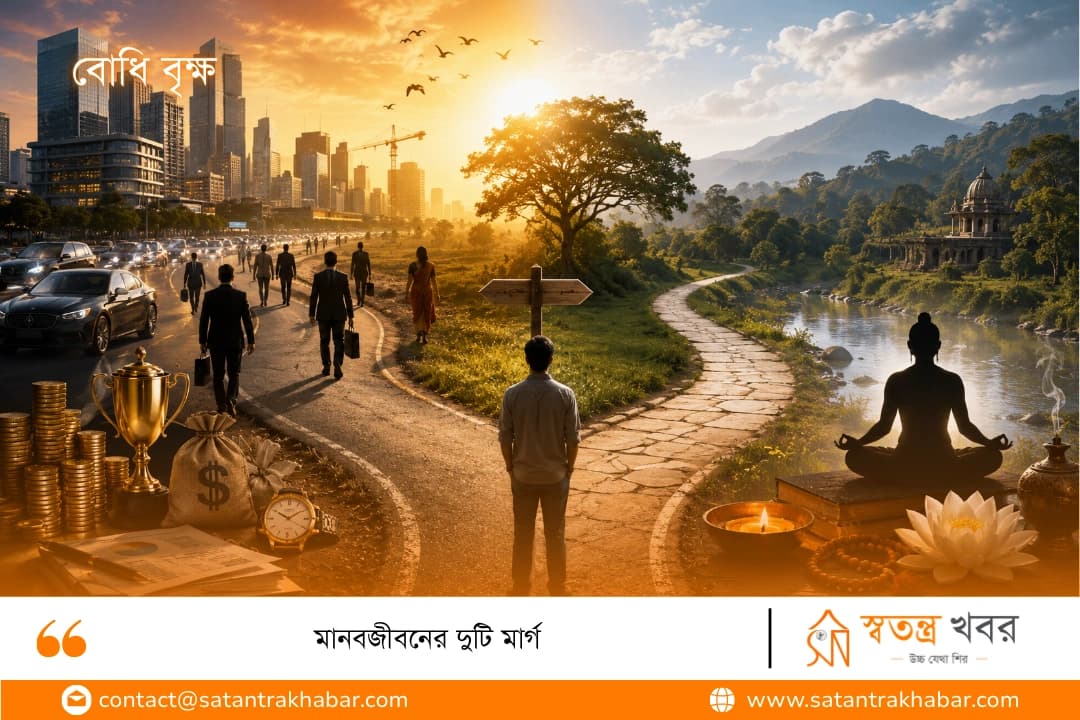 মানবজীবনের দুটি মার্গ