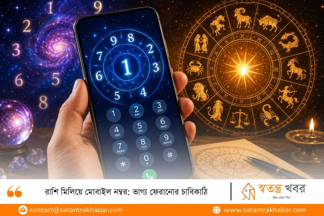 রাশি মিলিয়ে মোবাইল নম্বর: ভাগ্য ফেরানোর চাবিকাঠি