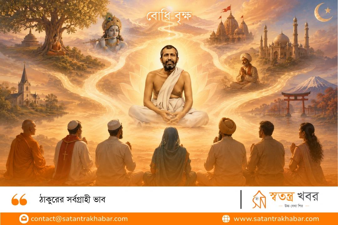 ঠাকুরের সর্বগ্ৰাহী ভাব