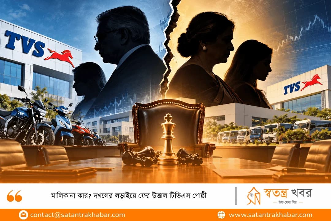 মালিকানা কার? দখলের লড়াইয়ে ফের উত্তাল টিভিএস গোষ্ঠী