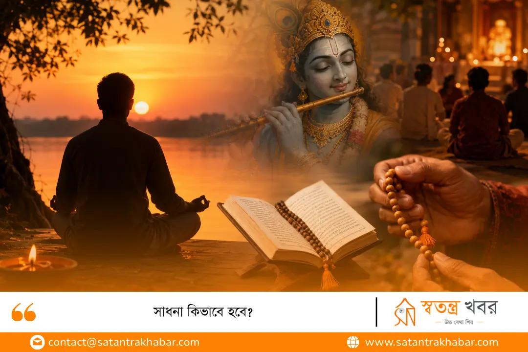 সাধনা কিভাবে হবে?