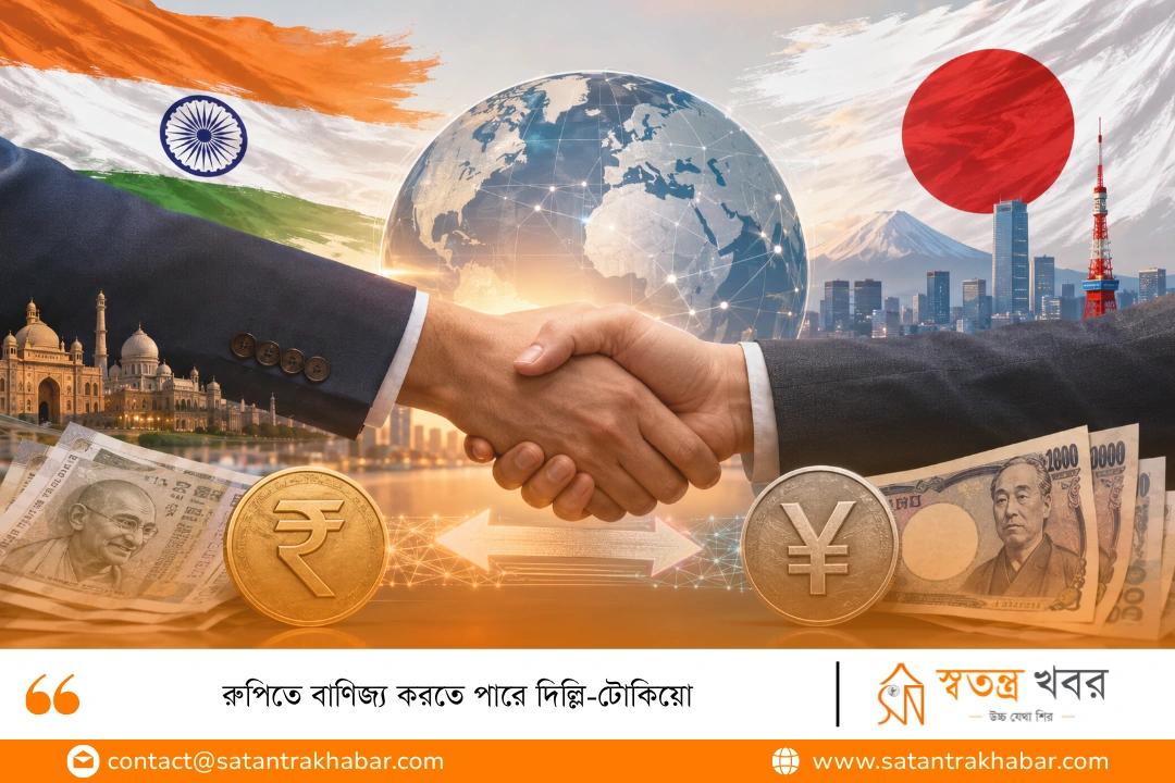 রুপিতে বাণিজ্য করতে পারে দিল্লি-টোকিয়ো