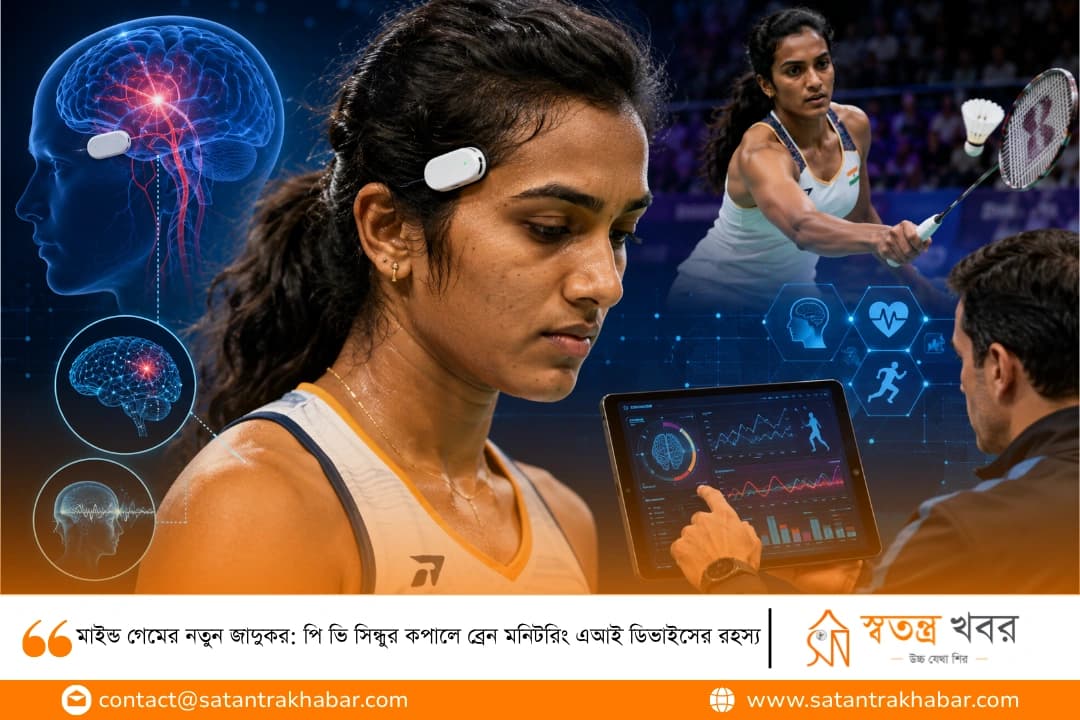 মাইন্ড গেমের নতুন জাদুকর: পি ভি সিন্ধুর কপালে ব্রেন মনিটরিং এআই ডিভাইসের রহস্য