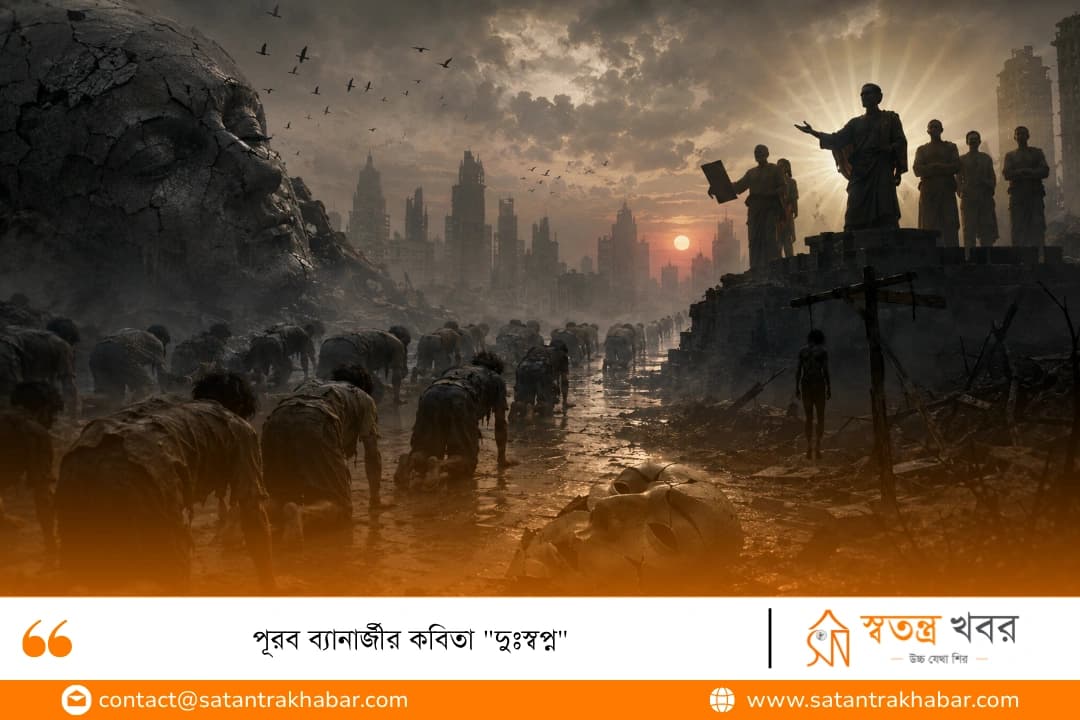 পূরব ব্যানার্জীর কবিতা "দুঃস্বপ্ন"