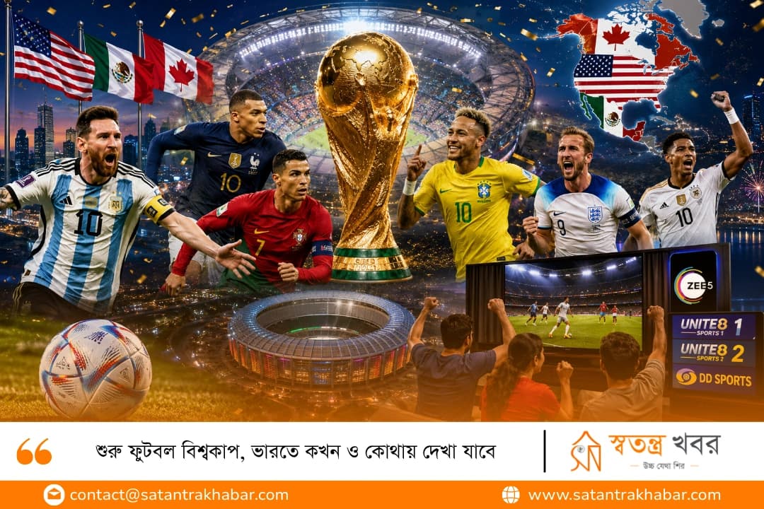 শুরু ফুটবল বিশ্বকাপ, ভারতে কখন ও কোথায় দেখা যাবে