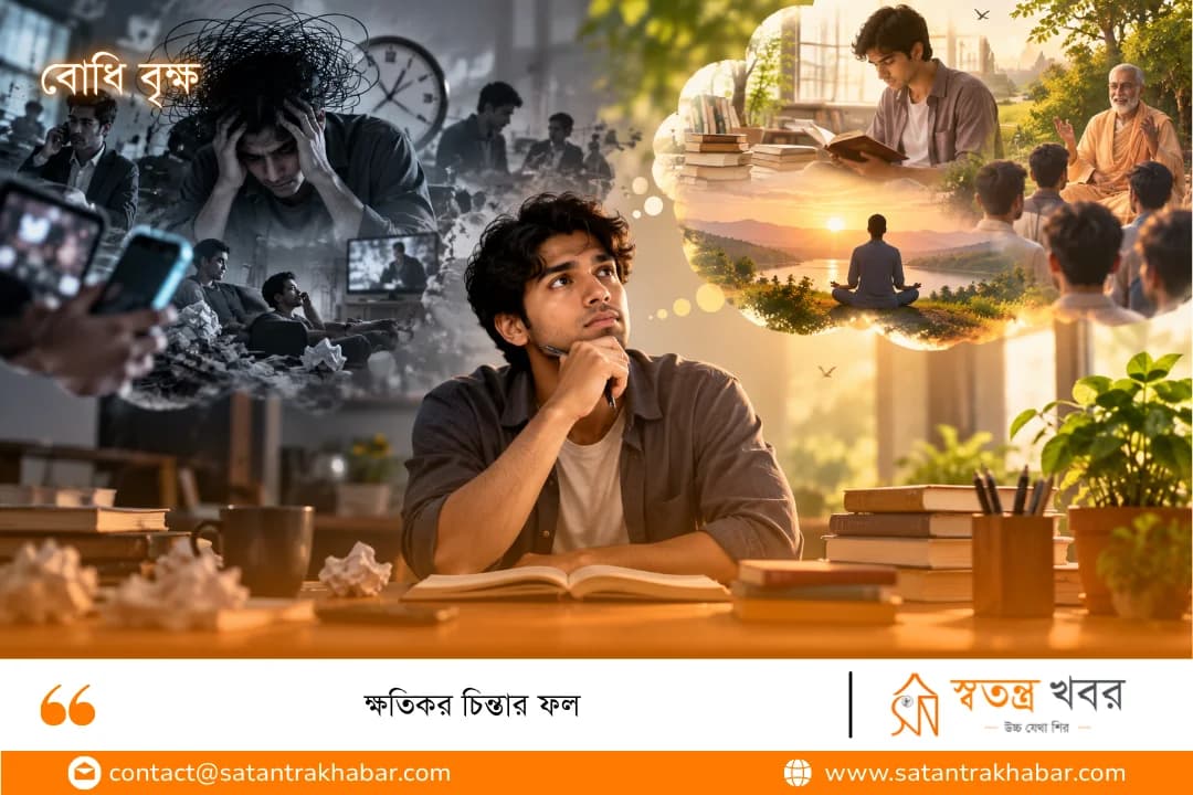 ক্ষতিকর চিন্তার ফল