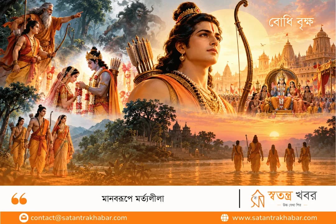 মানবরূপে মর্ত্যলীলা