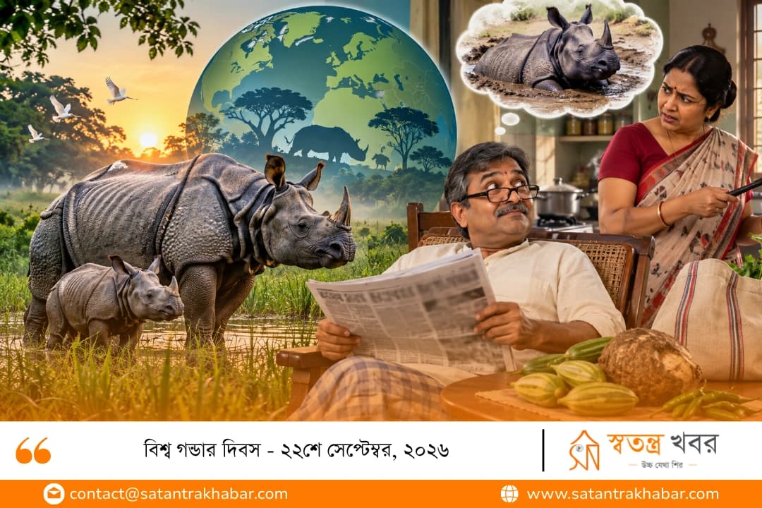 বিশ্ব গন্ডার দিবস - ২২শে সেপ্টেম্বর, ২০২৬
