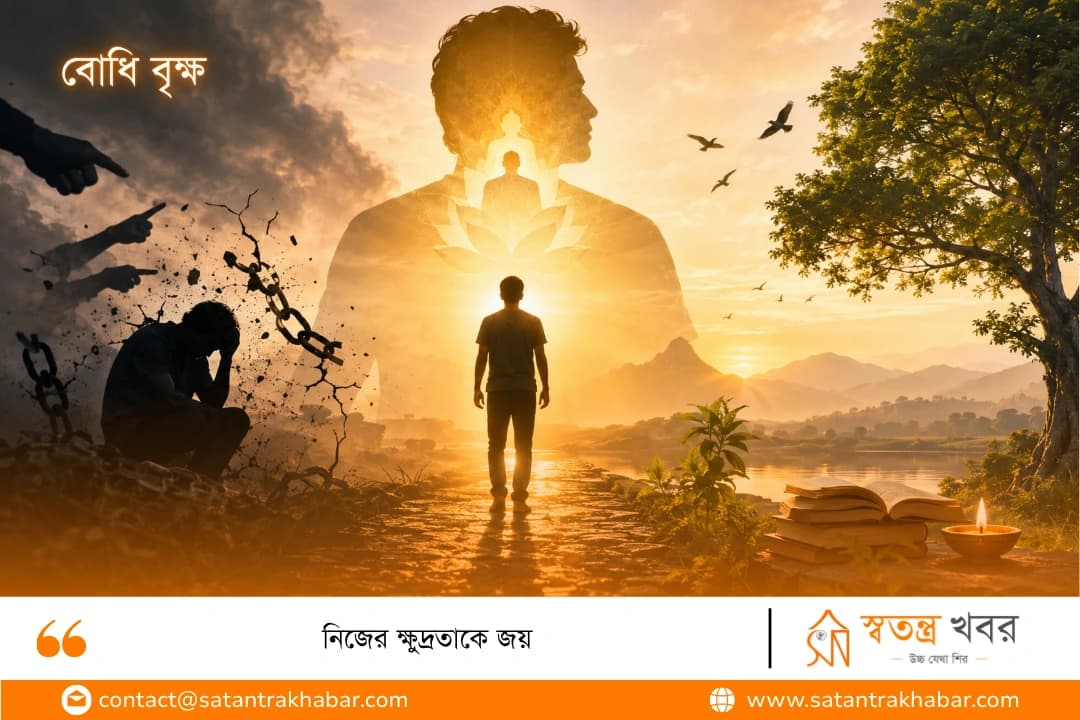 নিজের ক্ষুদ্রতাকে জয়