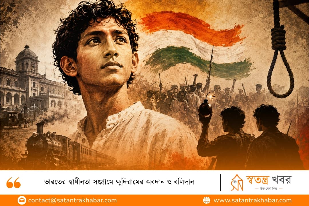 ভারতের স্বাধীনতা সংগ্রামে ক্ষুদিরামের অবদান ও বলিদান