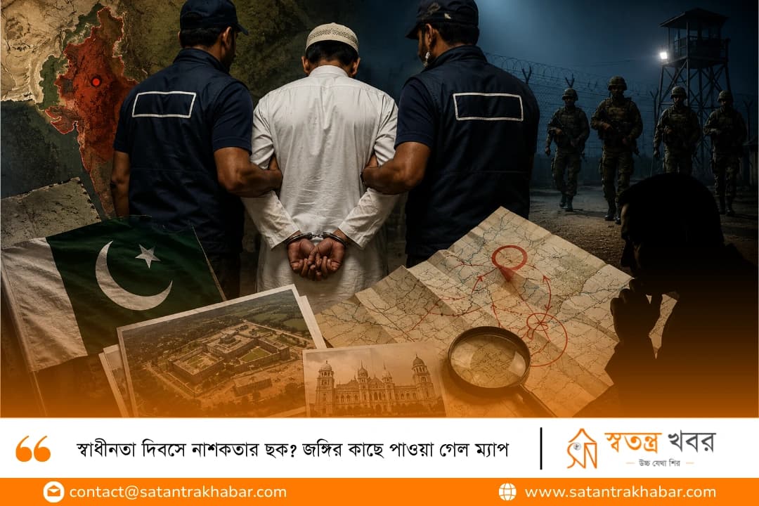 স্বাধীনতা দিবসে নাশকতার ছক? জঙ্গির কাছে পাওয়া গেল ম্যাপ