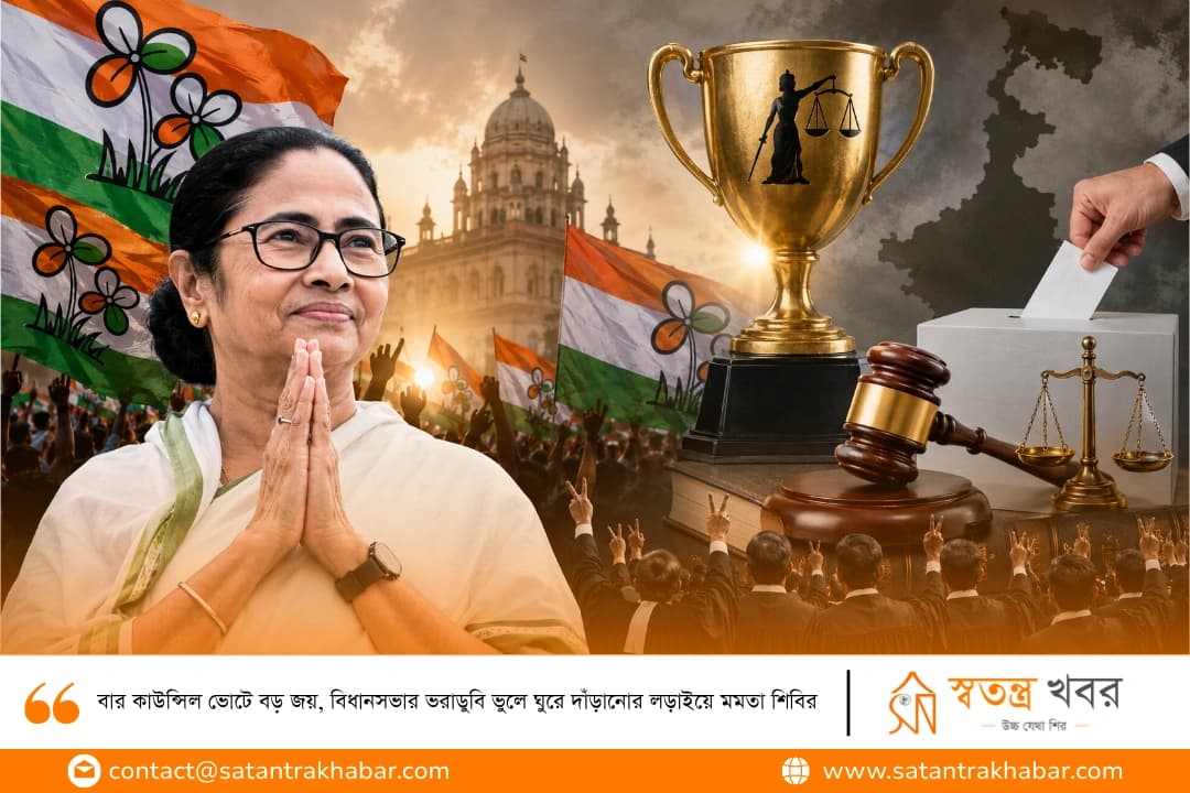 বার কাউন্সিল ভোটে বড় জয়, বিধানসভার ভরাডুবি ভুলে ঘুরে দাঁড়ানোর লড়াইয়ে মমতা শিবির