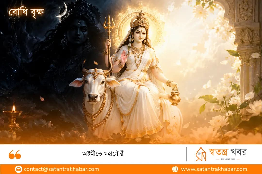 অষ্টমীতে মহাগৌরী