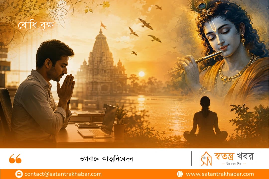 ভগবানে আত্মনিবেদন
