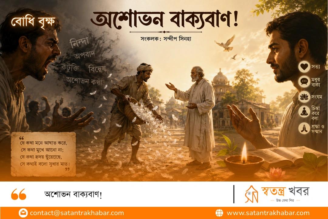 অশোভন বাক্যবাণ!