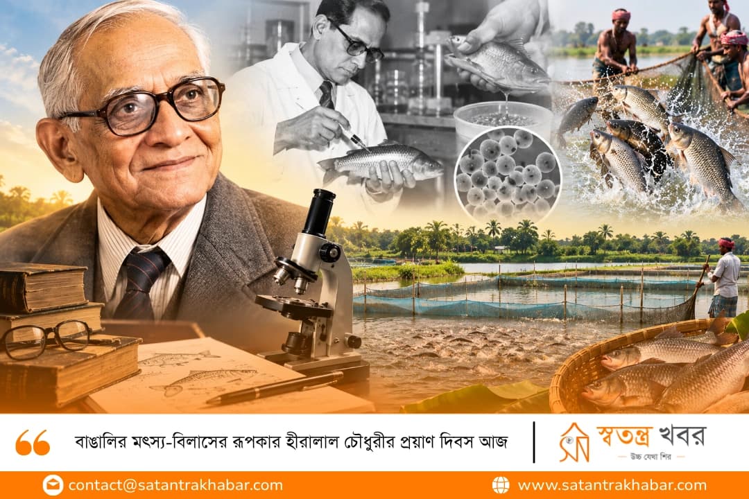 বাঙালির মৎস্য-বিলাসের রূপকার হীরালাল চৌধুরীর প্রয়াণ দিবস আজ