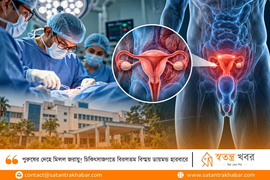 পুরুষের দেহে মিলল জরায়ু! চিকিৎসাজগতে বিরলতম বিস্ময় ডায়মন্ড হারবারে